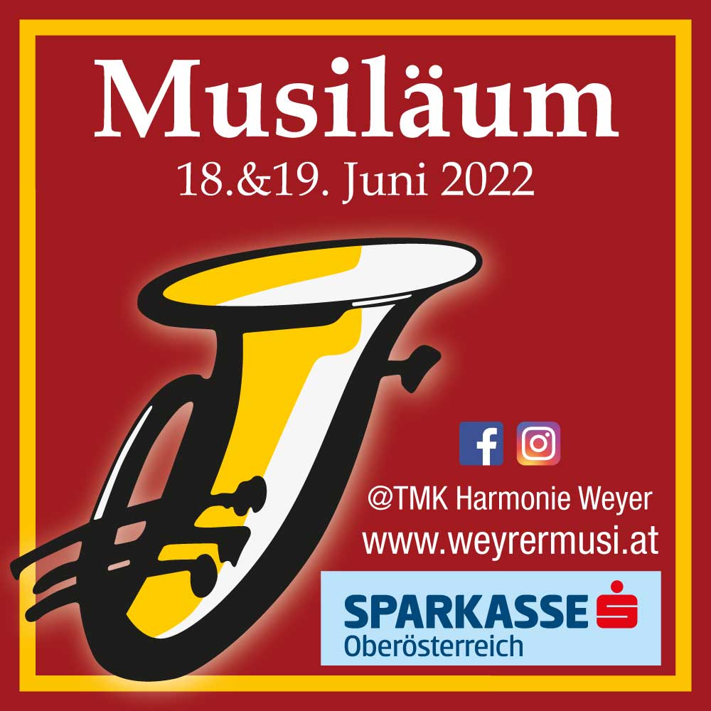  Musiläum 2022, gesponsert von der Sparkasse OÖ 